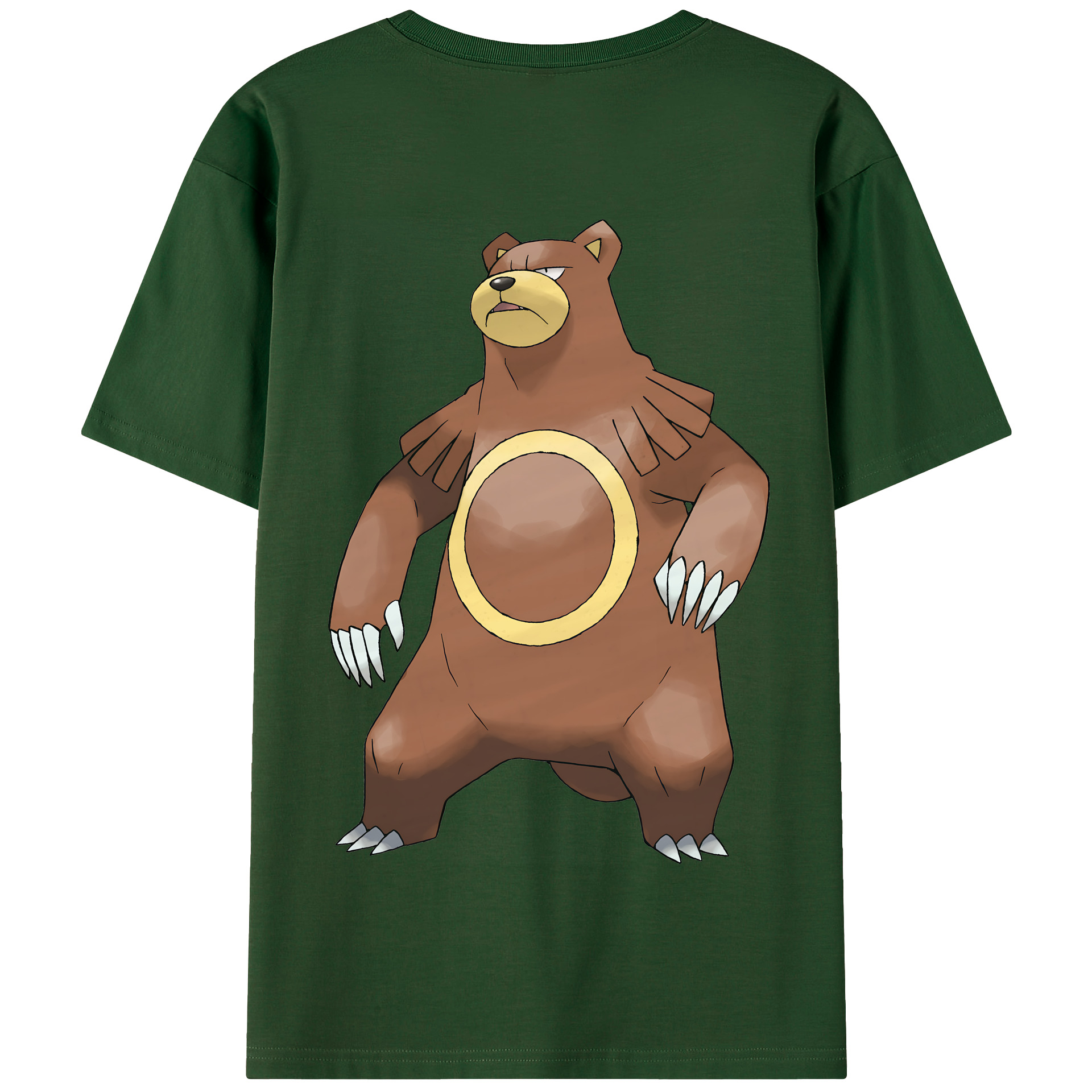 （画像用） ポケットモンスター Pokémon 綿100％半袖Tシャツ（背面プリント）